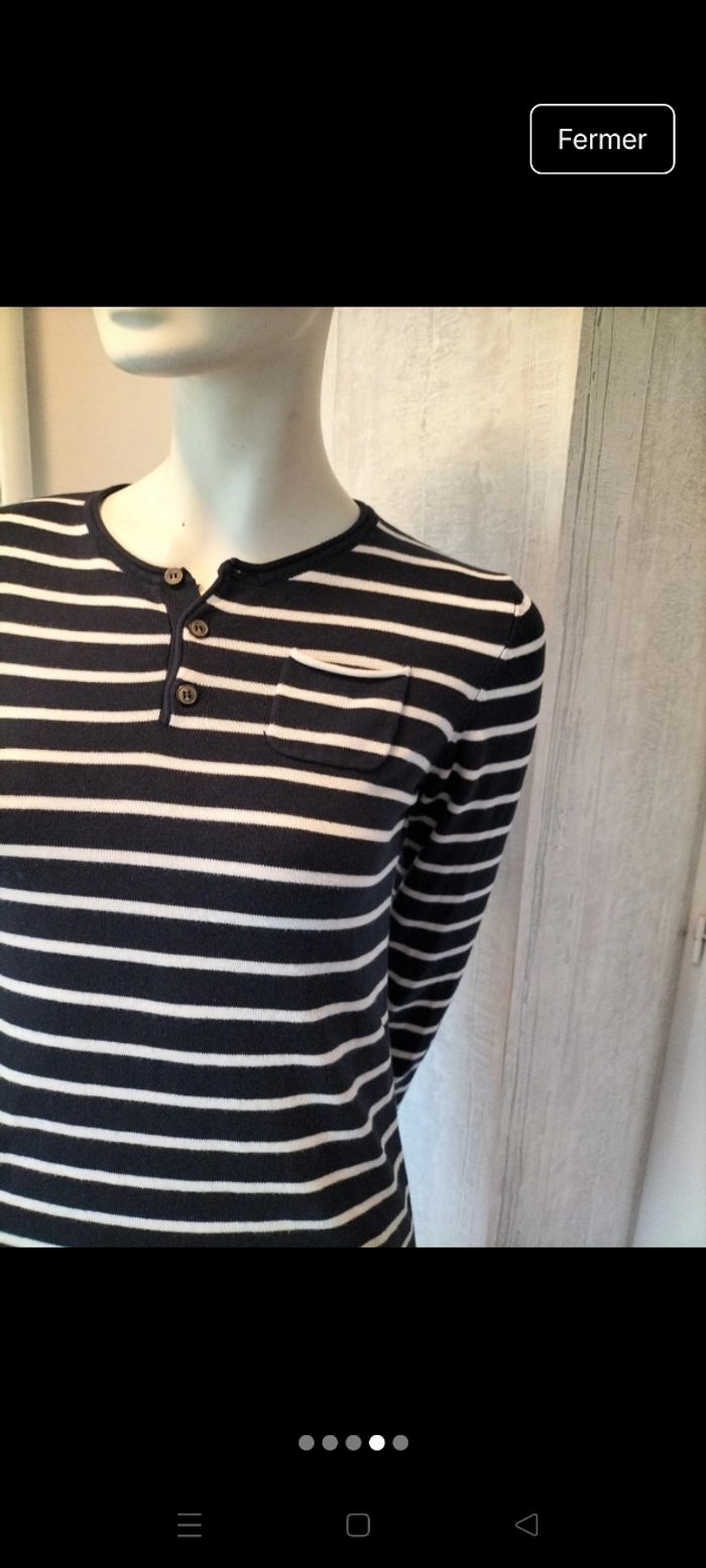 Pull  rayé - photo numéro 4