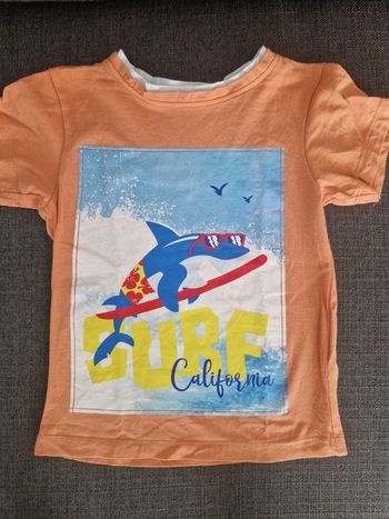 Tee shirt manches courtes tissaia 5 ans