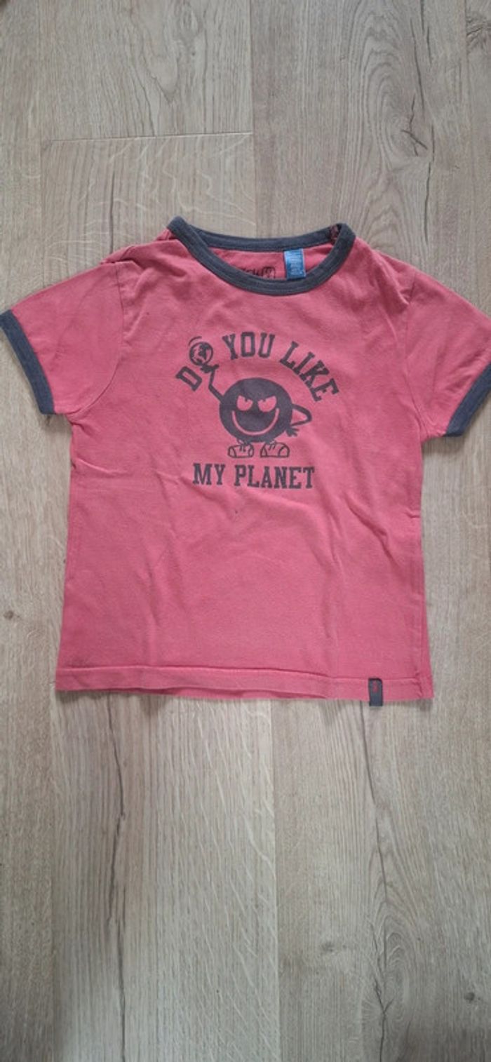 Lot 5 t-shirts 4ans multimarques - photo numéro 2