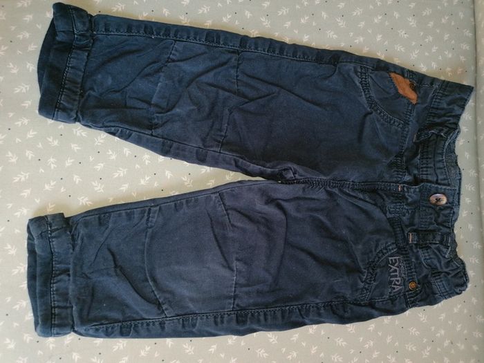 Pantalon bleu marine Tape à l'œil taille 18 mois - photo numéro 4