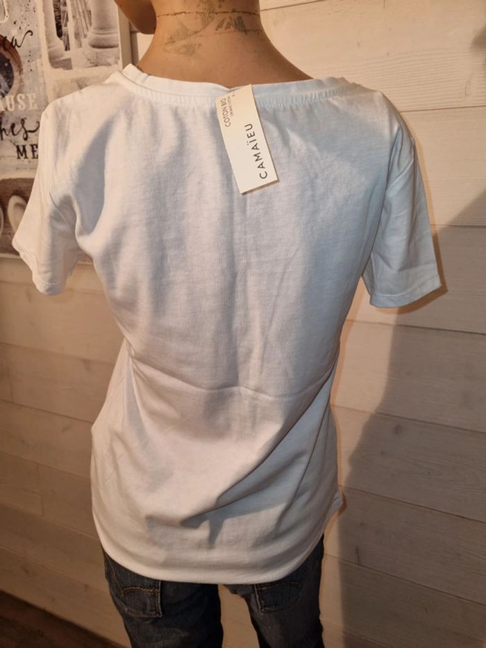 T-shirt brodé T34-36 - photo numéro 3