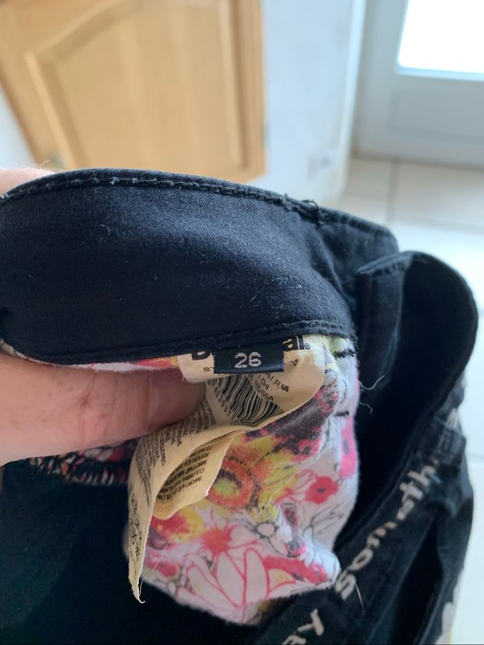 Pantalon noir Desigual taille 36 - photo numéro 3