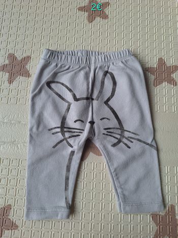 Legging 1/3 mois (62cm)