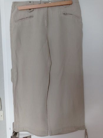 PANTACOURT DPM BY DEPECHE MOD Beige/Crème. 