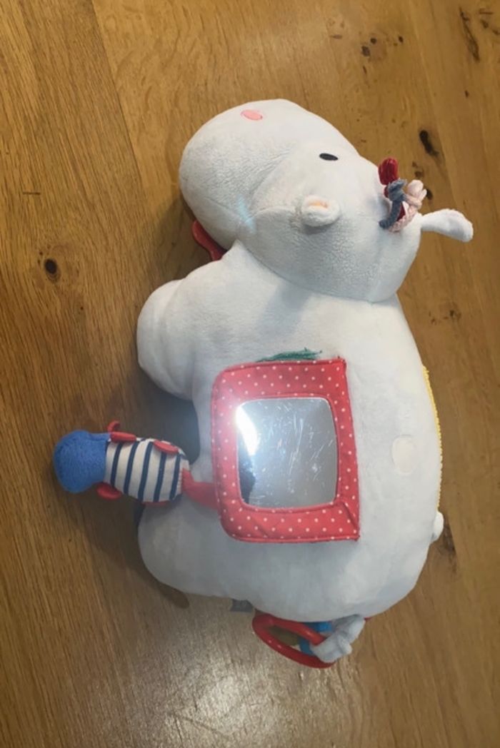 Peluche D’activite Axel hippo oxybul