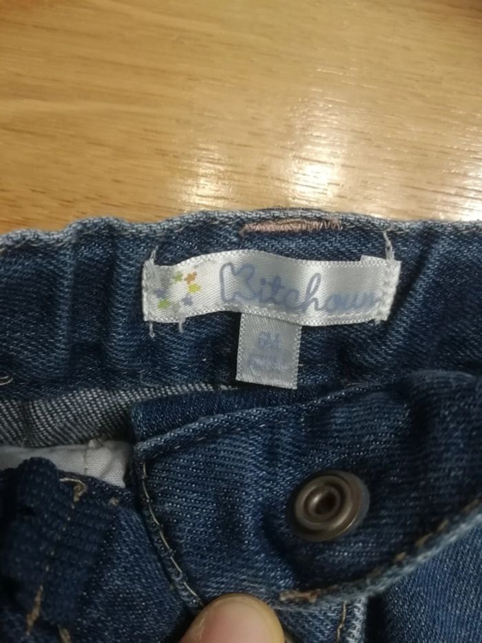 Jupe en jean 6 mois - photo numéro 2