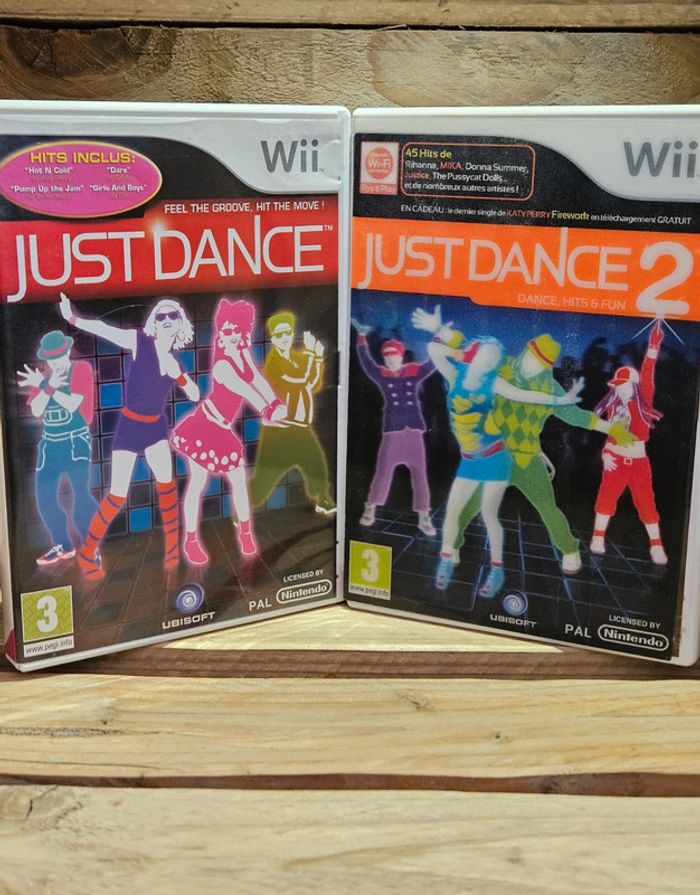 Nintendo Wii # Just Dance 1 et 2 #