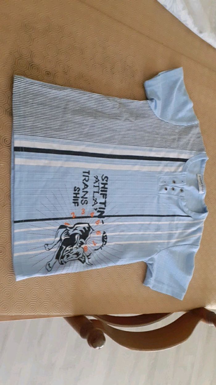 Tshirt bleu garçon