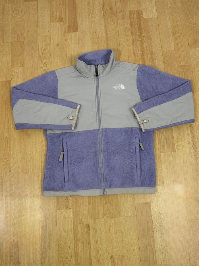 Veste polaire The North Face violette/grise – Taille L Girls - photo numéro 2
