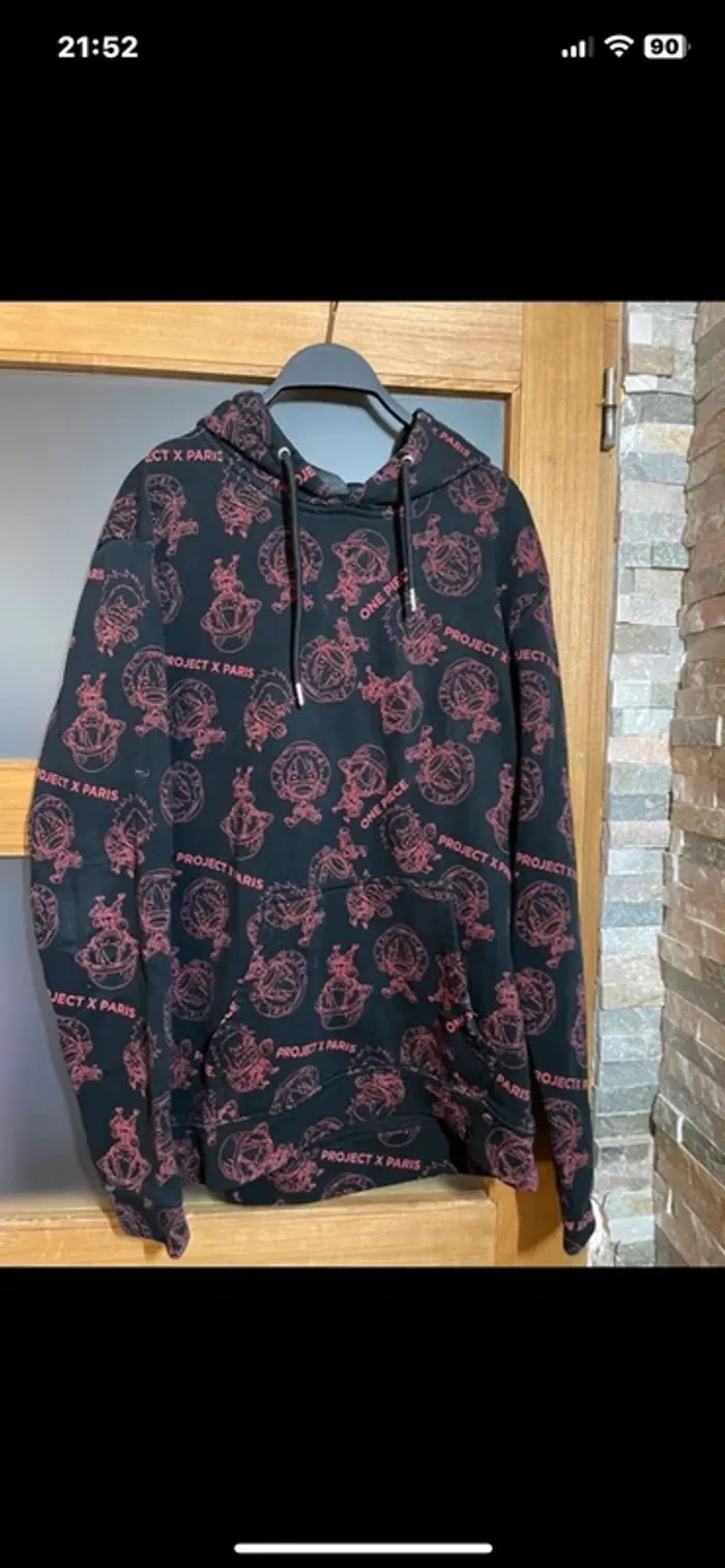 Pull homme, manga One Piece, taille XL