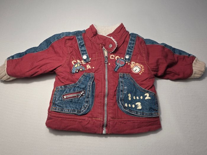 Veste chaude garçon 6 mois