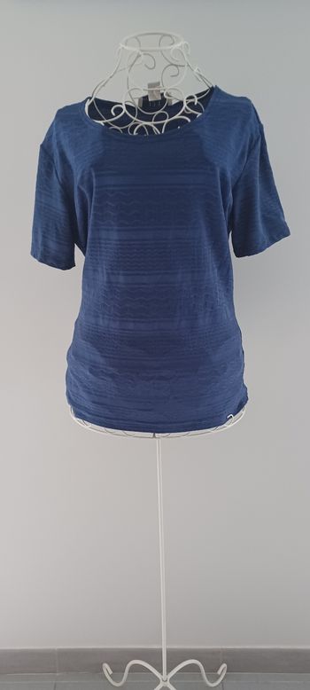 T shirt 123 bleu