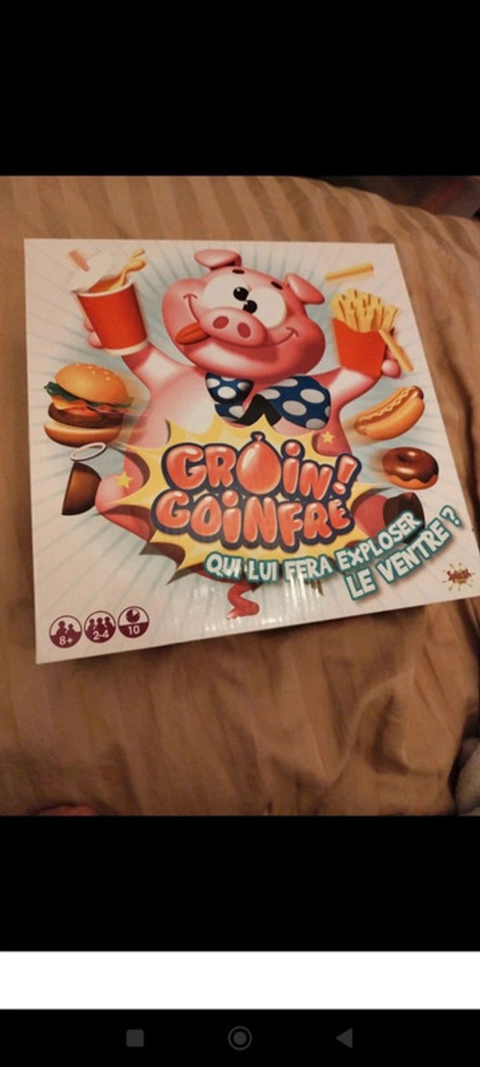 Jeu groin goinfre