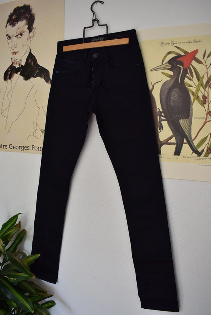 jeans brut bleu foncé - photo numéro 5