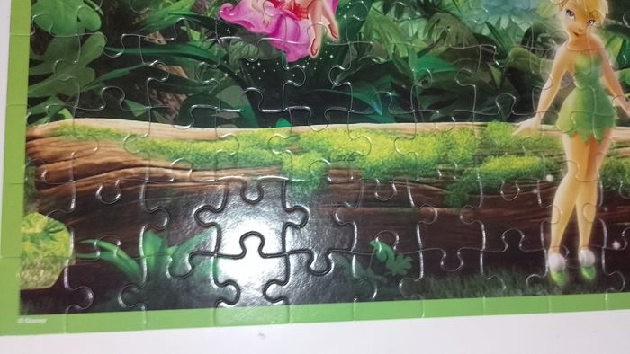 Puzzle Fée clochette Disney 100 pièces Complet - photo numéro 3