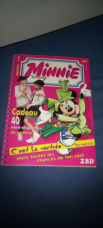Minnie mag livre