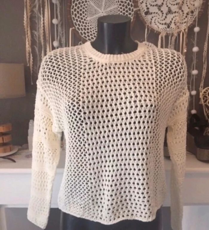 Pull crème forever 21 - photo numéro 2