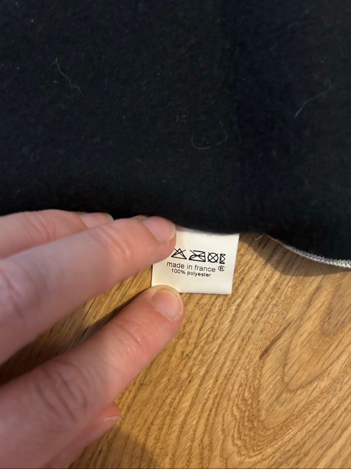 Écharpe noire et Blanche - Polaire - Neuve - photo numéro 3