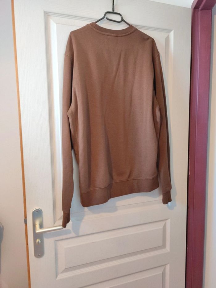 Sweat Nike marron chocolat taille M long - photo numéro 3