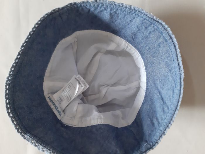 Chapeau / bob en jean fille - coccinelles - Vertbaudet  - 24/36 mois - photo numéro 3