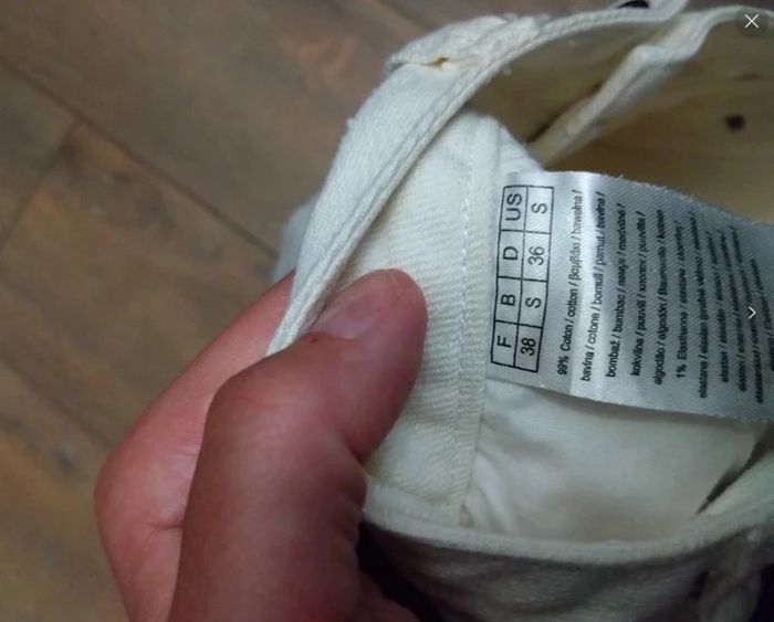 Short Blanc 3 suisses neuf t 38 - photo numéro 4