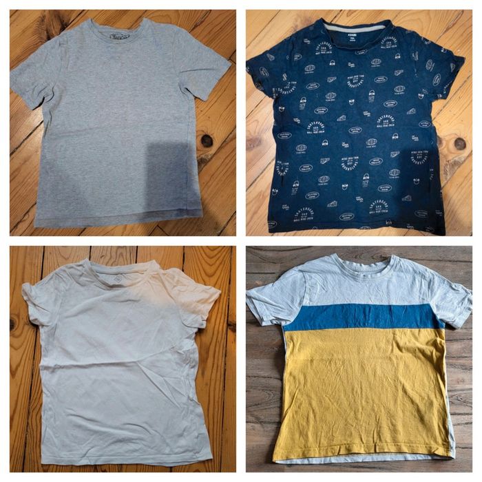 Lot 4 t-shirt 8 ans