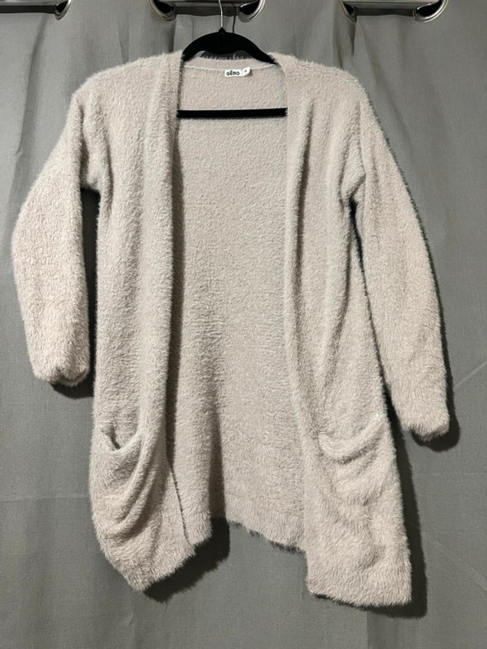 Lot de 2 gilets long tout doux 12 ans marque Gémo excellent état - photo numéro 4