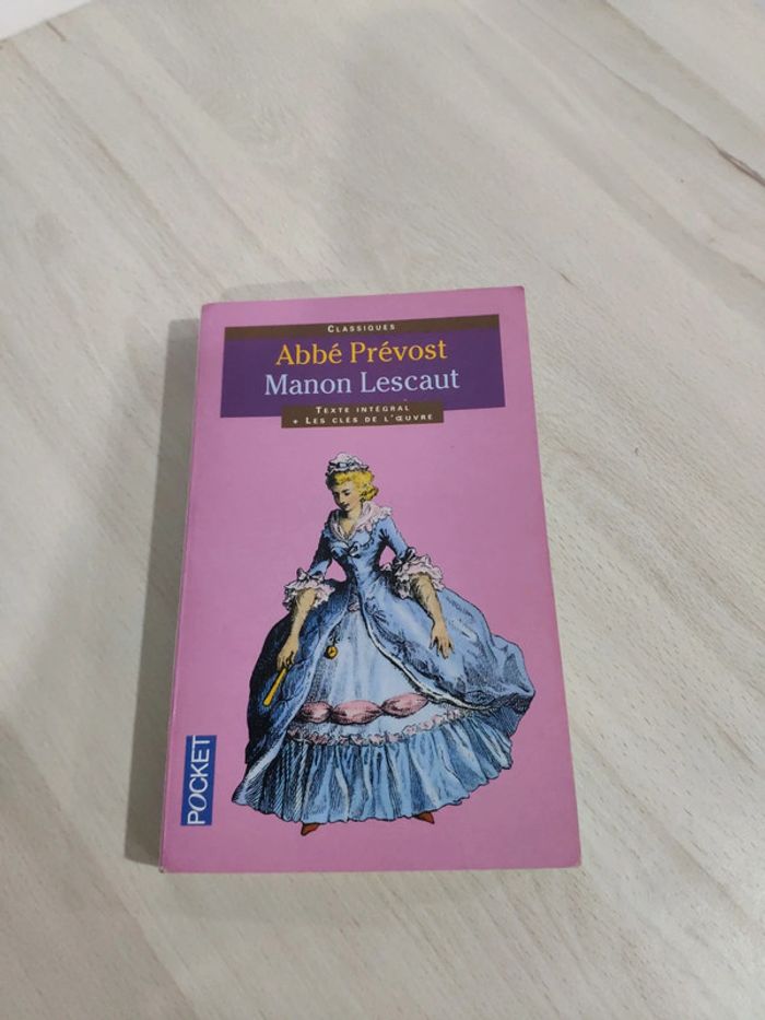 Livre poche Manon Lescaut avec clé de l'oeuvre