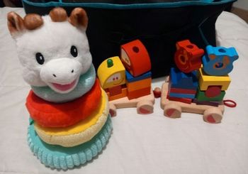 Lot Jouets d'éveil empilables