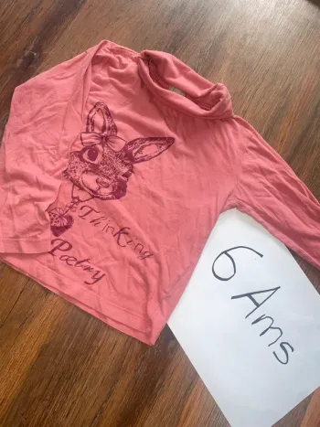 Col roulé rose lapin