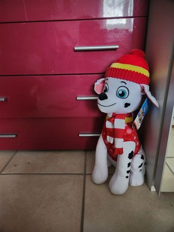 Grande Peluche Marcus Pat patrouille 50 cm