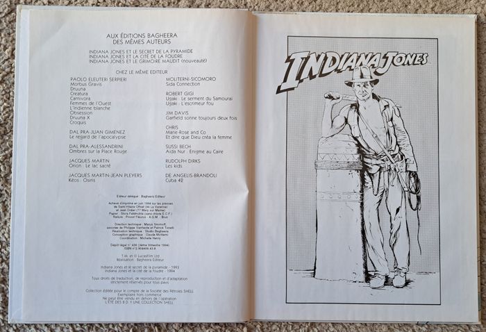 📚 BD Indiana Jones et la Cité de la Foudre - 1994 - photo numéro 2