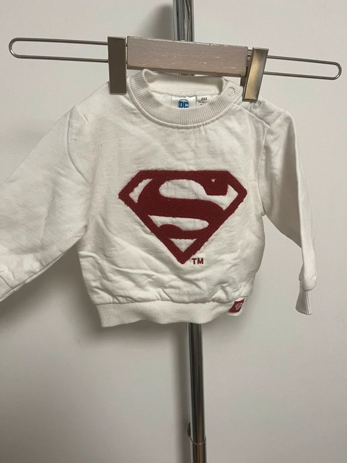 Sweat superman 6 mois