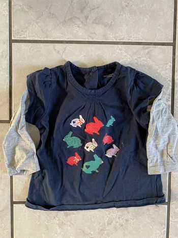 T shirt manches longues 12 mois