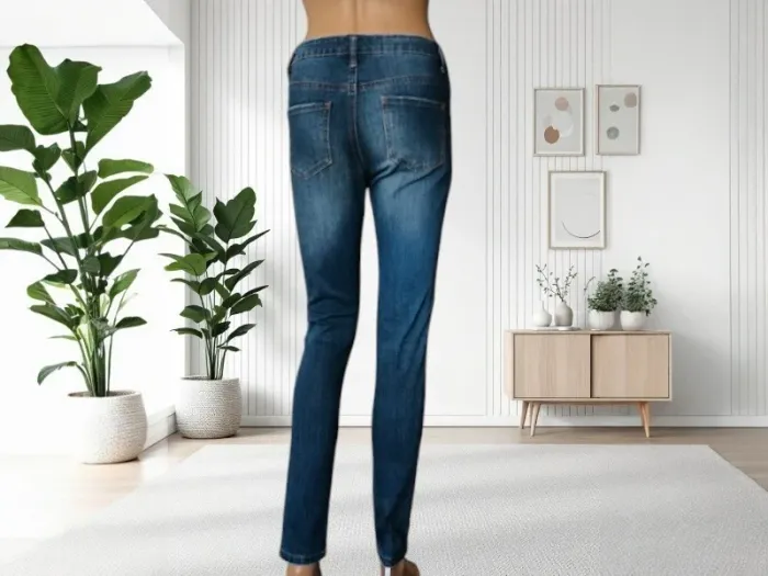 Jean skinny Missguided ,taille mi-haute ,stretch - photo numéro 7