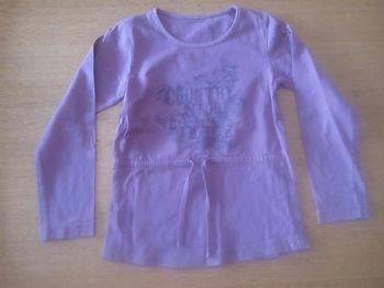 T-shirt manches longues - Fille - 6 ans