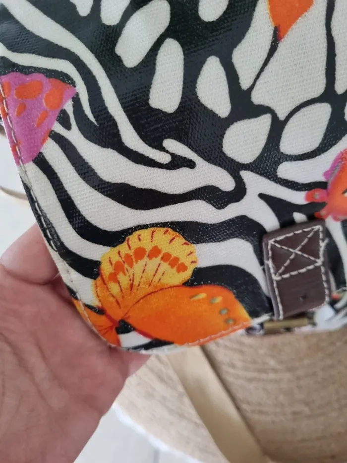 Sac cartable bandoulière vintage - photo numéro 6