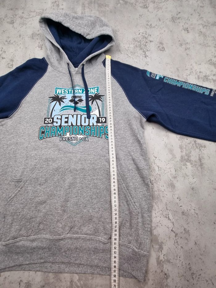 Pull à capuche universitaire Arena 2019 – Taille S Hommes - photo numéro 7