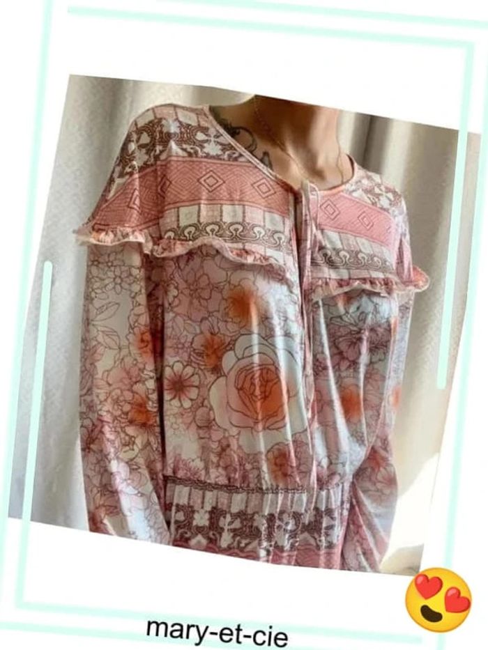 SOLDÉ - Robe manche longue taille L - photo numéro 5