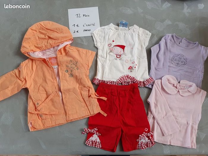 Lot complet de vêtements bébé (fille) 0-12 mois - photo numéro 16