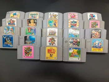 Lot de 23 jeux en loose Nintendo 64 JAP