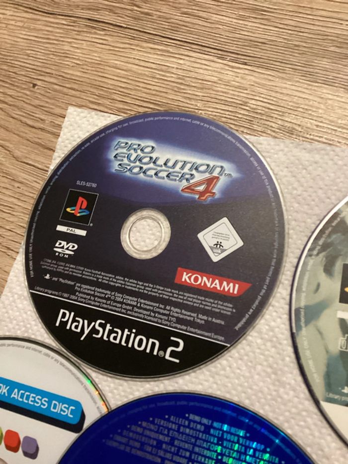 lot de 5 CD seul de jeu et démo ps2 Sony - photo numéro 3