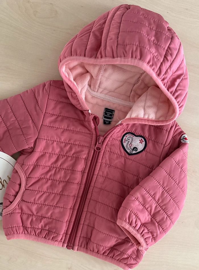 Blouson terre de marin 9 mois 71 cm fille - photo numéro 3