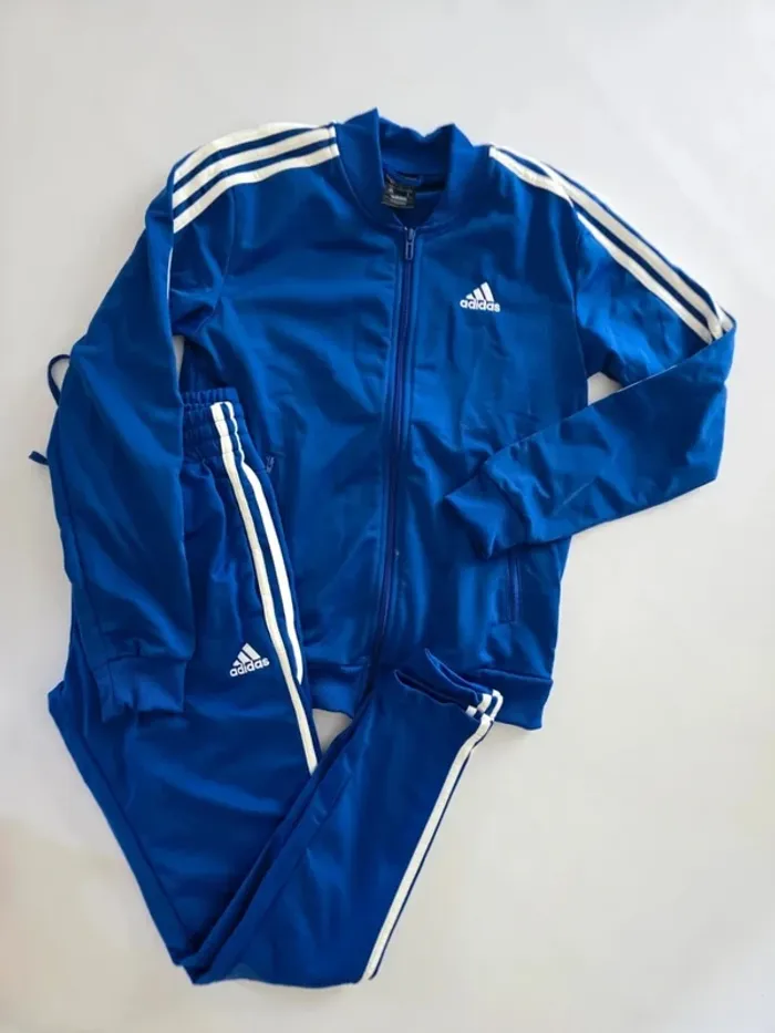 Ensemble jogging adidas bleu