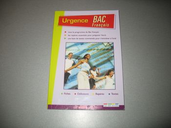 LIVRE : URGENCE BAC FRANÇAIS "RUE DES ÉCOLES" - n°63