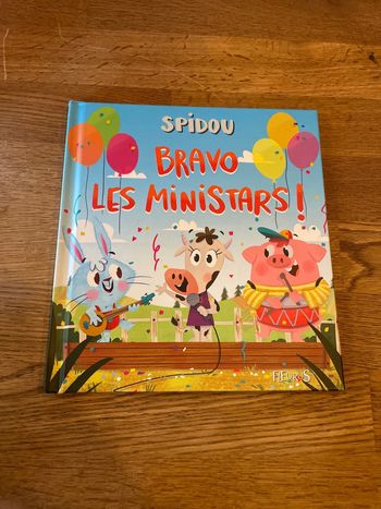 Livre Spidou Bravo les Ministars !
