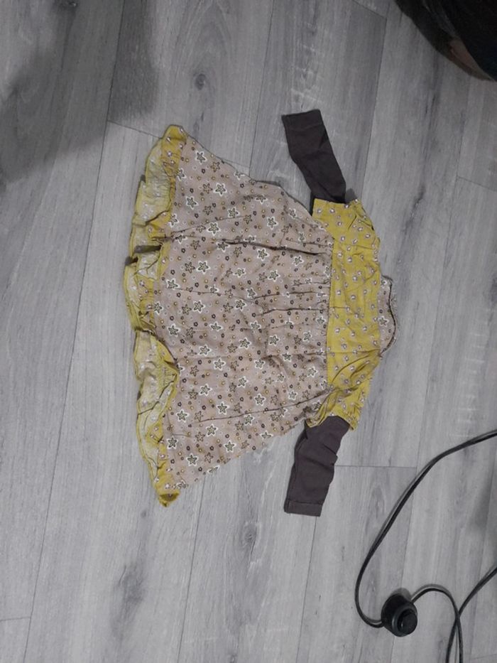 Ensemble tunique leggings 6 mois - photo numéro 3