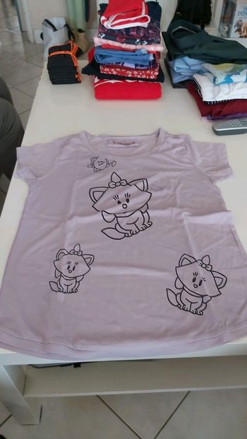 Tee shirt marie disney