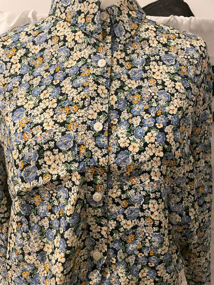 Blouse à manche longue pour femme taille 38 marque Zara - photo numéro 2