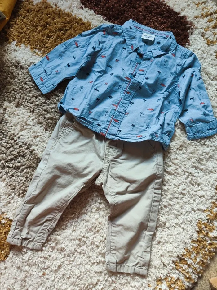 Ensemble chemise et pantalon